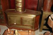 Brass Fitted Cabinets and Chairs