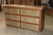 Brass Fitted Cabinets and Chairs