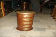 Brass Fitted Cabinets and Chairs