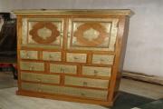 Brass Fitted Cabinets and Chairs